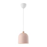 Nordlux Gaston Luce Pendente Metallo e Legna Rosa | Adatto per E27