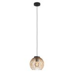 Eglo Luce Pendente Venezuela Nero, Oro | Adatto per E27