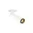 SLV Grip! Acciaio Faretti Bianca 21W 2010lm - 930 Luce Calda -  | Miglior Resa Cromatica - Dimmerabile