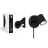D'Lite Luce Da Parete Trop Metallo Sabbioso Nero | Adatto Per 1x GU10