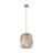 Eglo Luce Pendente Romazzina Acciaio Levigato | IP20 - Adatto per 1x E27 