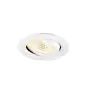 SLV New Tria 68 Faretti Aluminium Bianca Il Giro 7.5W 591lm 38D - 927 Bianco Molto Caldo | Ritaglio 68mm -  Miglior Resa Cromatica - Dimmerabile 